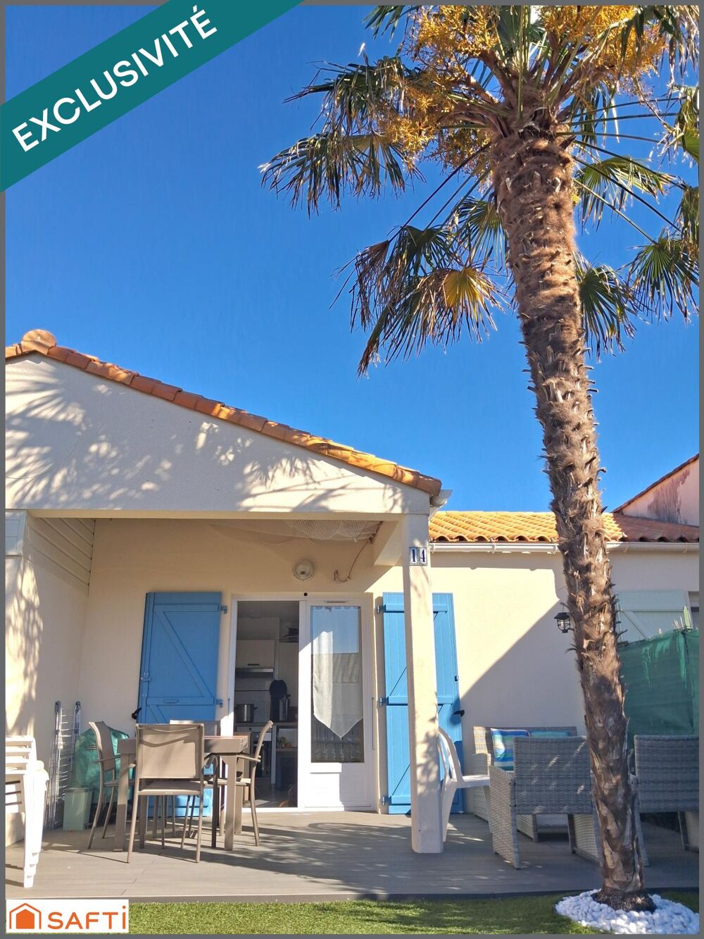 Vente Maison Confortable et cosy pour un pied à terre au bord de l'océan La tranche-sur-mer