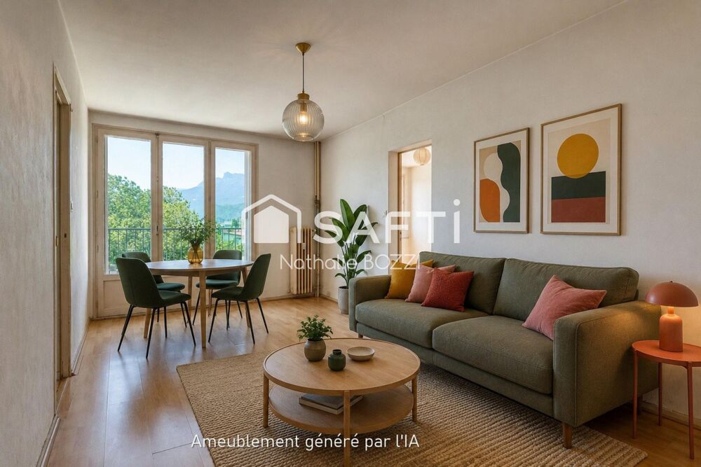Vente Appartement T3 de 61 m2 à Grenoble - Secteur Alliés Grenoble