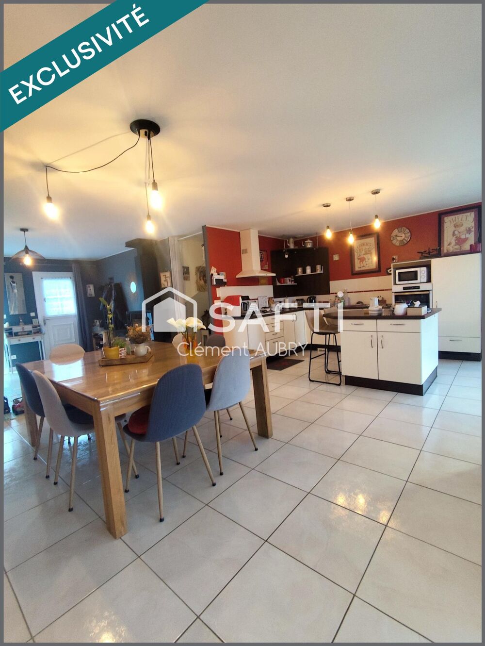 Charmante maison familiale avec terrain !