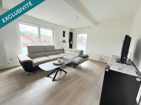   F3 avec terrasse, ascenseur au centre de Brunstatt Appartement - 3 pi�ce(s) - 70 m�