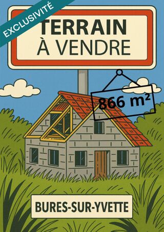  Terrain � vendre 866 m�
