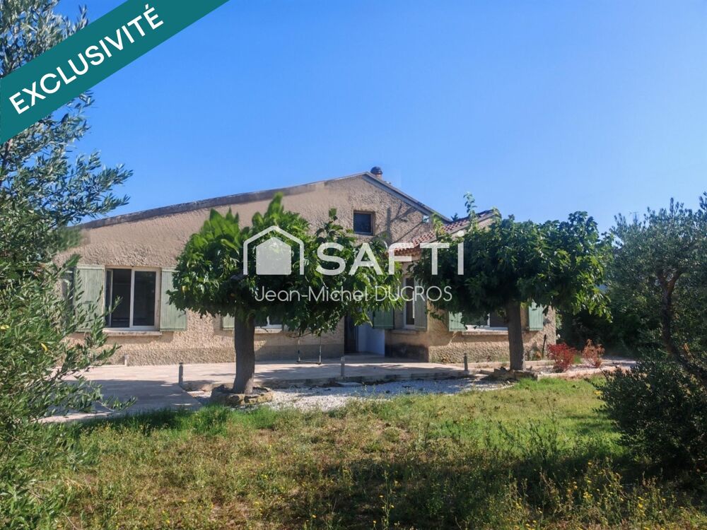 Vente Maison sur 1413m² VILLA T4 100M² AVEC 3 GARAGES Sarrians