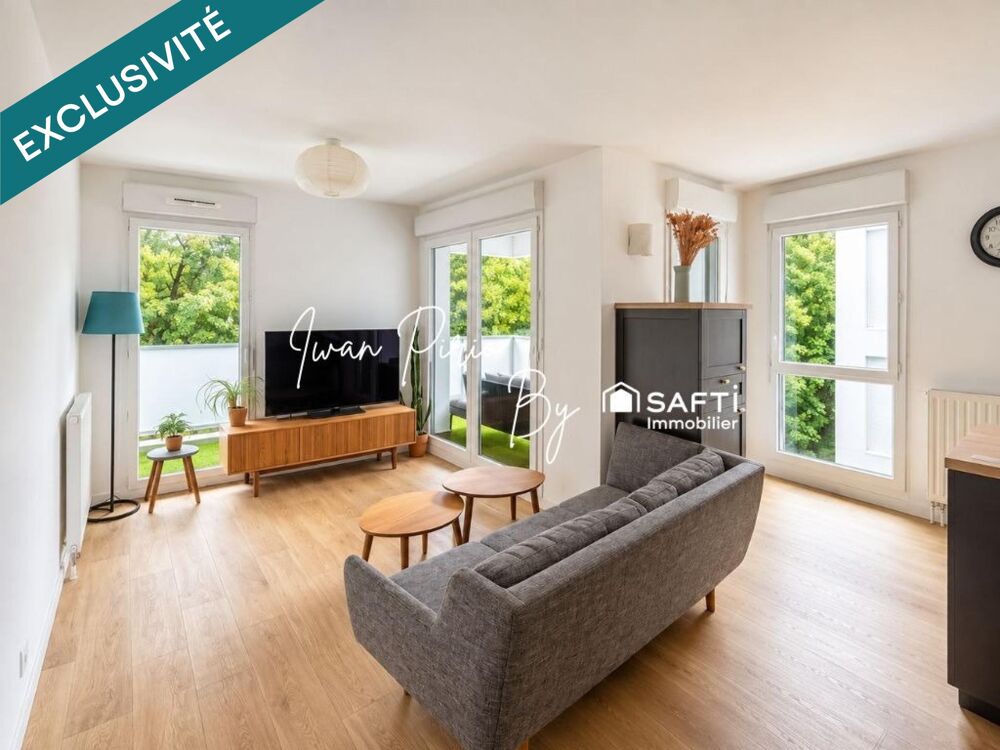 Vente Appartement Appartement T4 – 78 m² – 3 chambres – La Courrouze Rennes