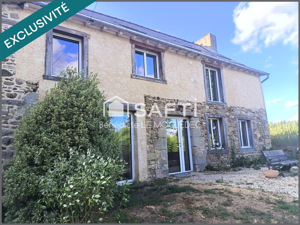 Maison en pierres, rénovée "esprit LOFT ", terrain de 4500 m 2, verger et étang. Campagne. Gare à 10 mn.