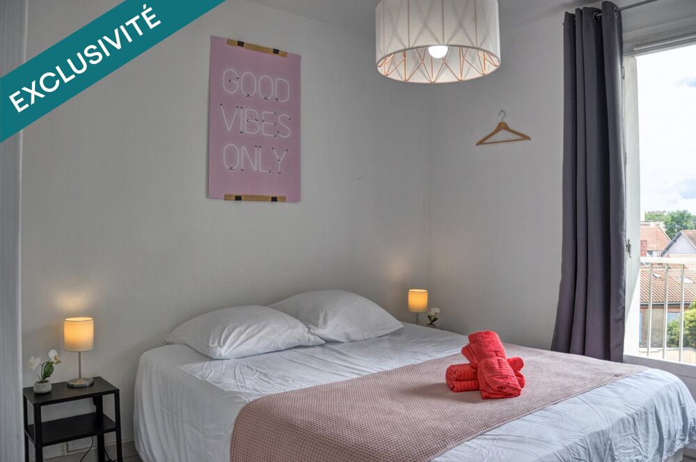 Vente Appartement Minimes/Chalets - T3 -balcons, 64m2, Cave, parking Toulouse