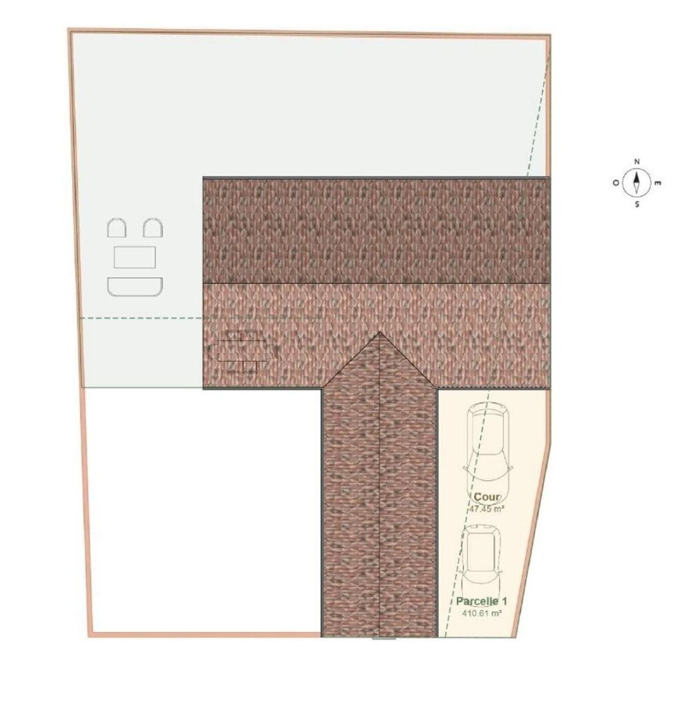 Vente Terrain AYTRE SECTEUR LA COURBE - TERRAIN 410M2 - LIBRE DE CONSTRUCTEUR La rochelle