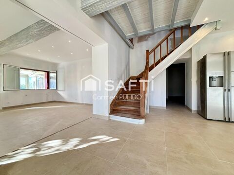   Grande maison familiale r�nov�e : 3 chambres, 1 salle d'eau, grand jardin et garage. Maison - 7 pi�ce(s) - 130 m�