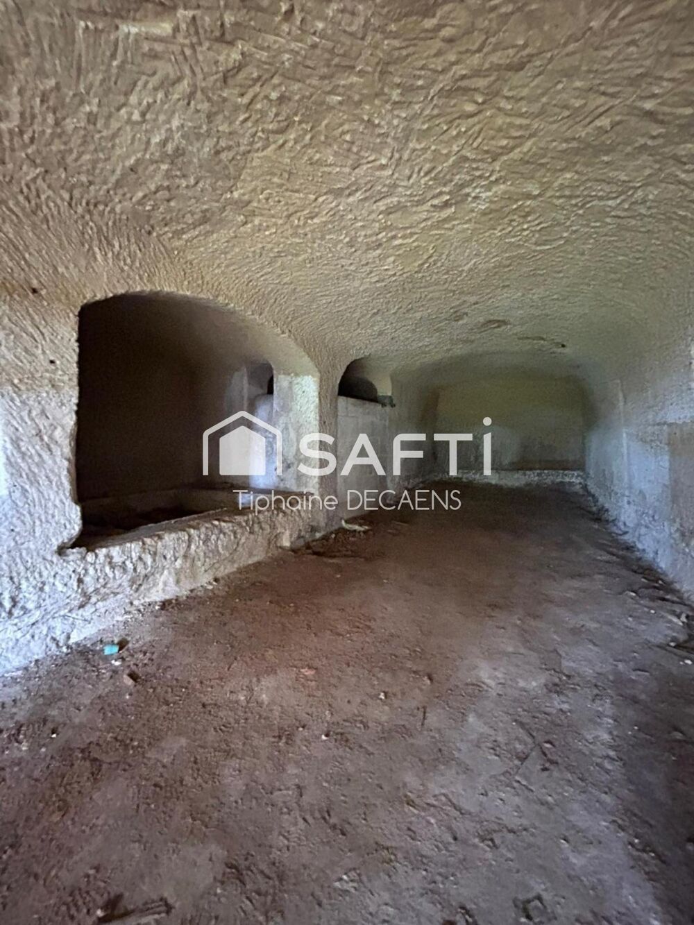 Vente Parking/Garage Ensemble troglodyte rare avec deux caves et terrain arboré dominant. Langeais