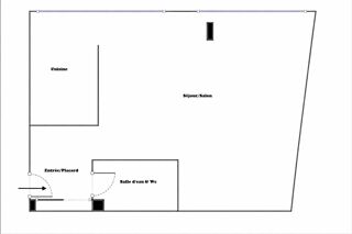  Appartement � vendre 1 pi�ce 30 m�