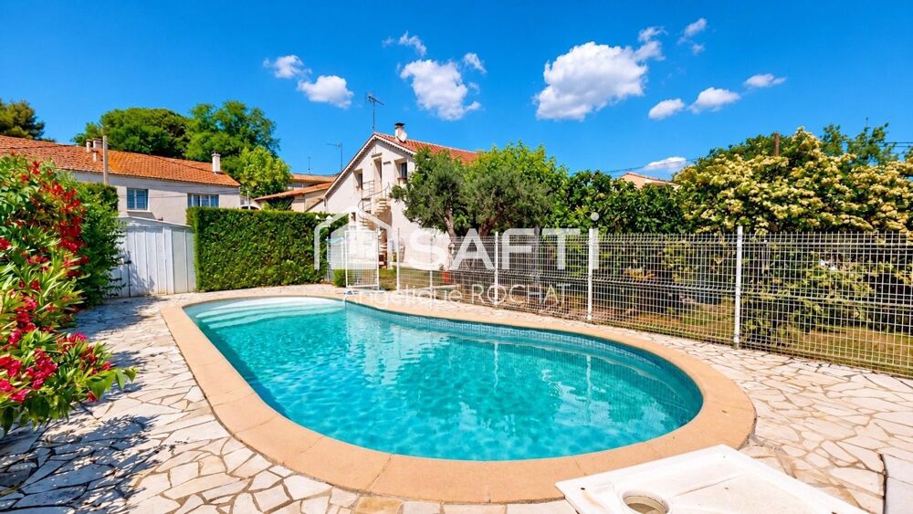 Vente Maison Villa 6 pièces PUISSALICON – 165 m² avec T3 indépendant, piscine et multiples stationnements Puissalicon