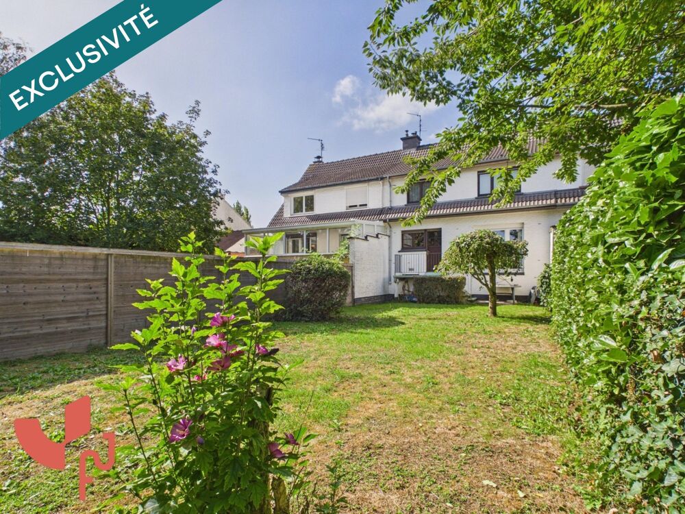 Maison 4 pièces, jardin, garage et parking