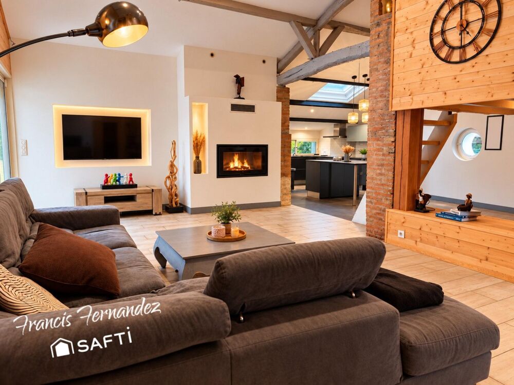 Vente Maison Arsac Le Comte – Maison 186 m² avec piscine Arsac