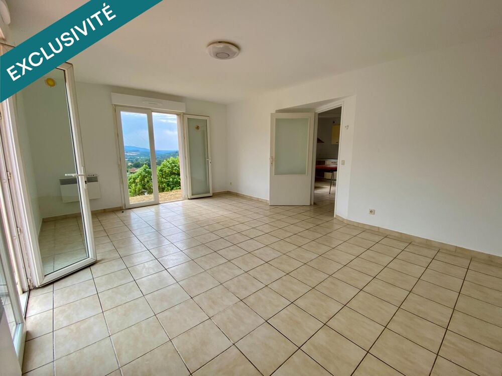 Maison 3 chambres, garage et jardin attenant