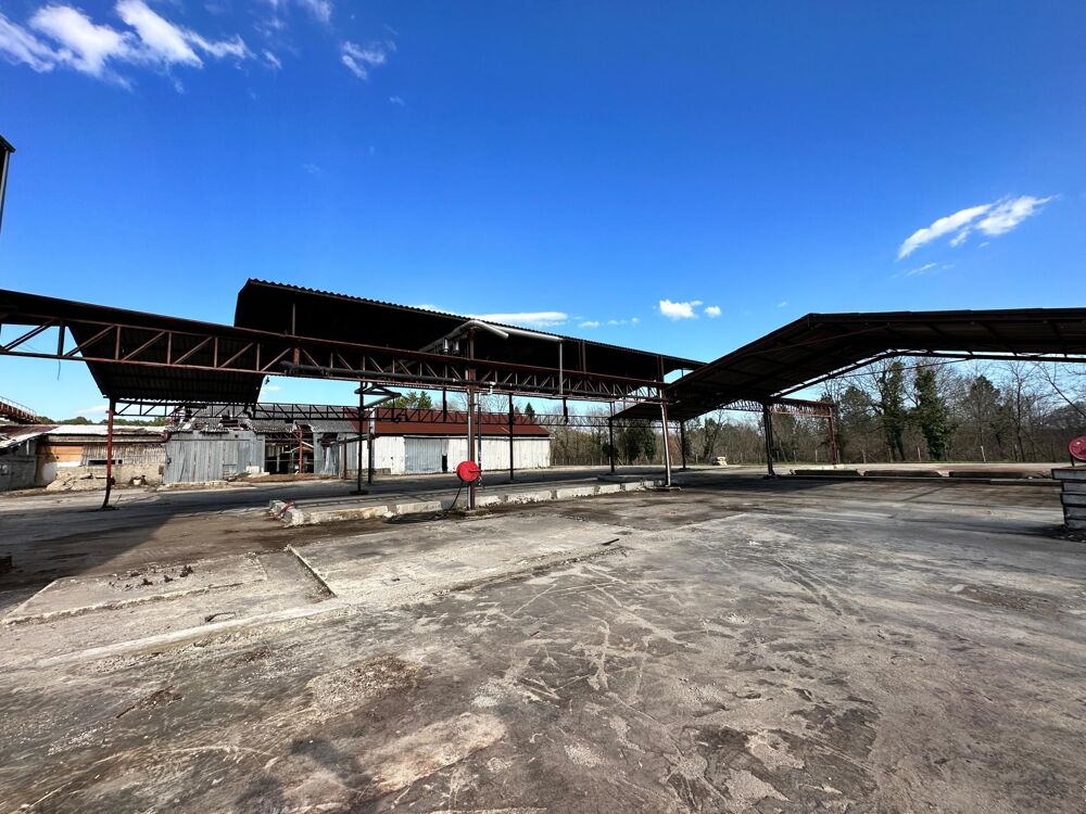   2500 m² de batiment industriels sur 11000 m² de terrain 