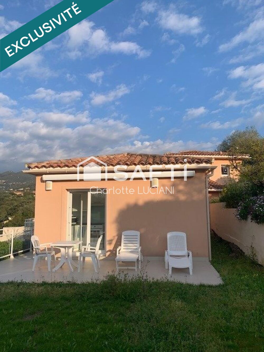 EXCLUSIVITE Maison récente vue mer