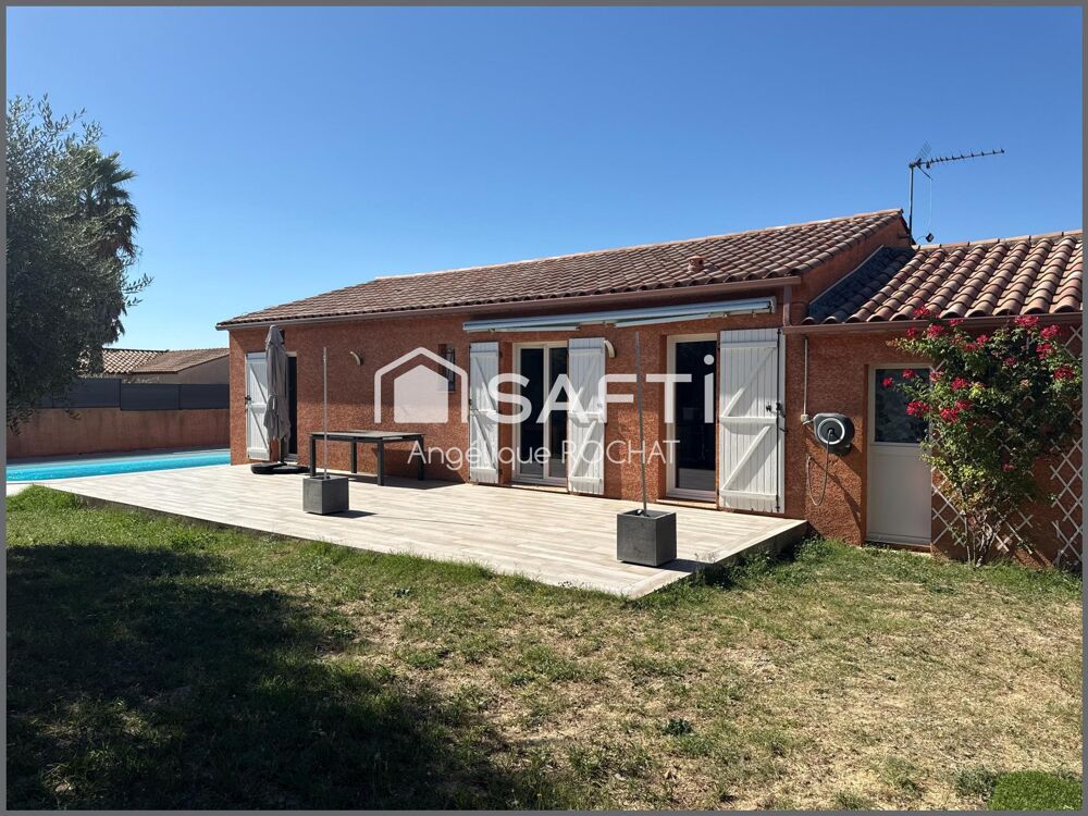 SOUS OFFRE D ACHAT Nouveauté Magnifique Villa de plain pied 3 chambres avec Piscine sur Magalas
