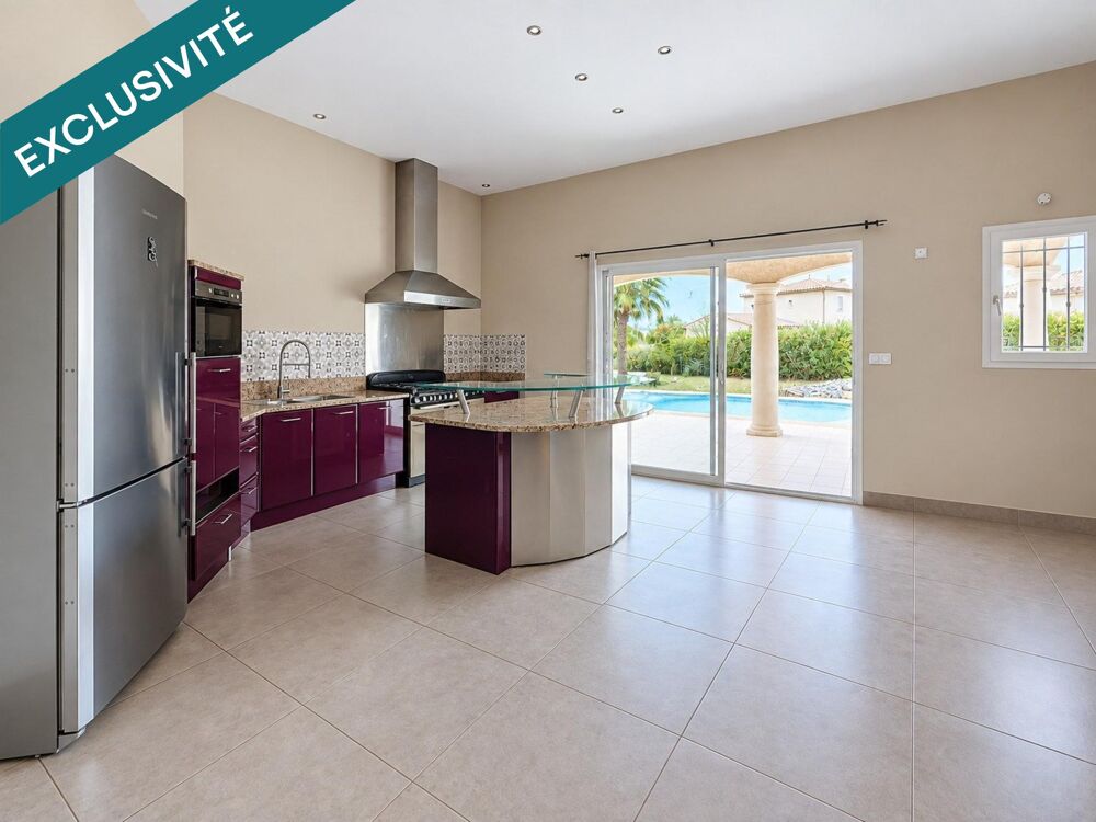 Magnifique Villa sur Puimisson Piscine grand garage dépendances sur 2000m2