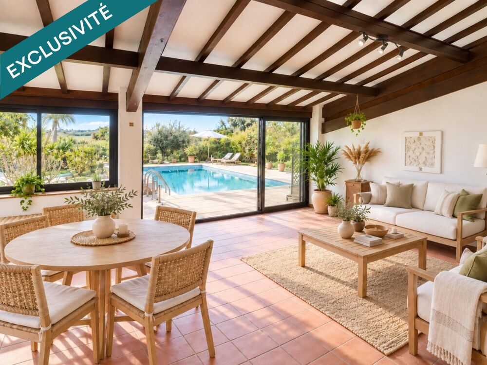 Vente Maison PROPRIÉTÉ CHARENTAISE / GÎTE, PISCINE / 4 233 M² DE TERRAIN Semoussac