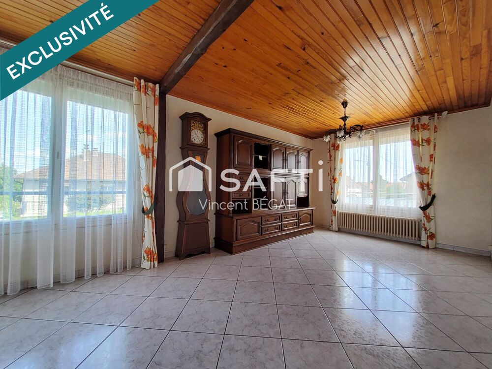 Pavillon 3 chambres, sous-sol + garage de 40m²