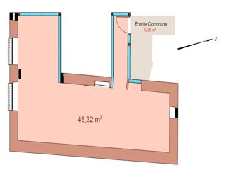  Appartement � vendre 2 pi�ces 46 m�