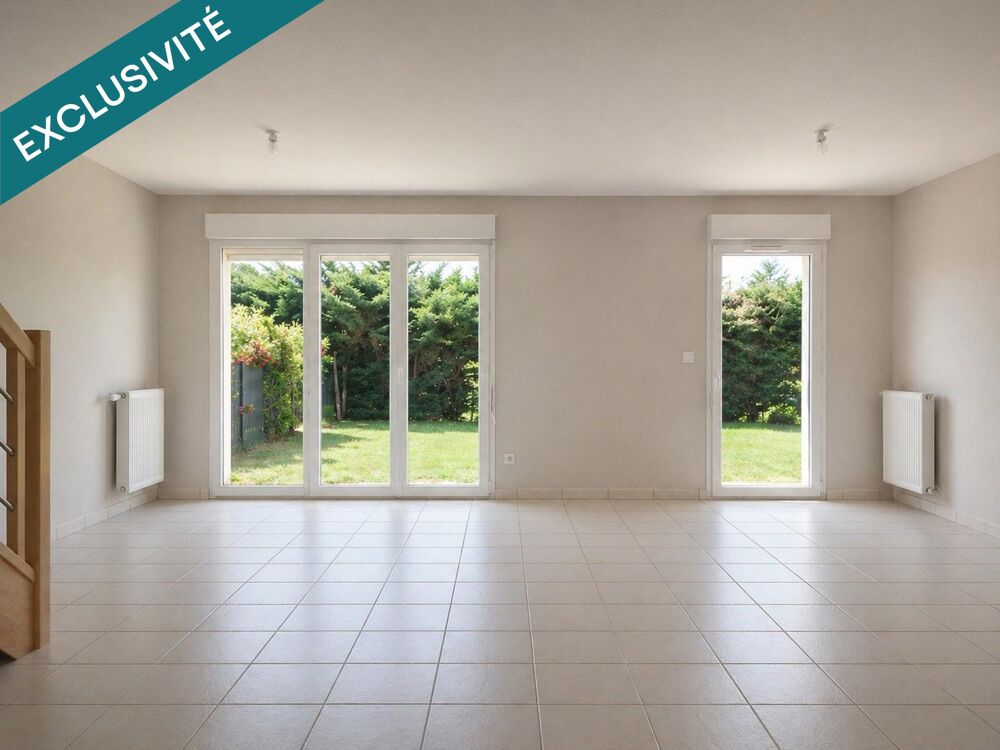 Maison sans travaux 3 chambres + garage + jardin