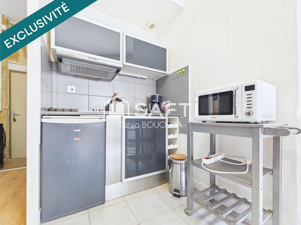 Vente Appartement Studio 25 m² Bordeaux Nansouty proche Victoire Bordeaux