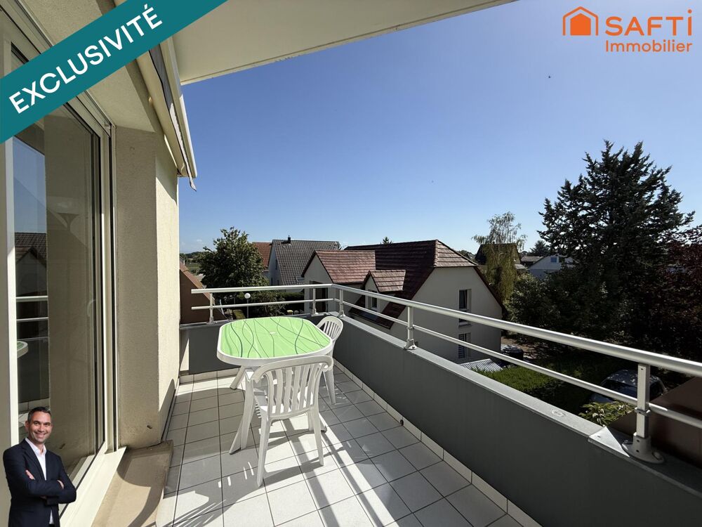 Vente Appartement Superbe appartement de 3 pièces disposant de deux terrasses et d'un garage ! Muttersholtz