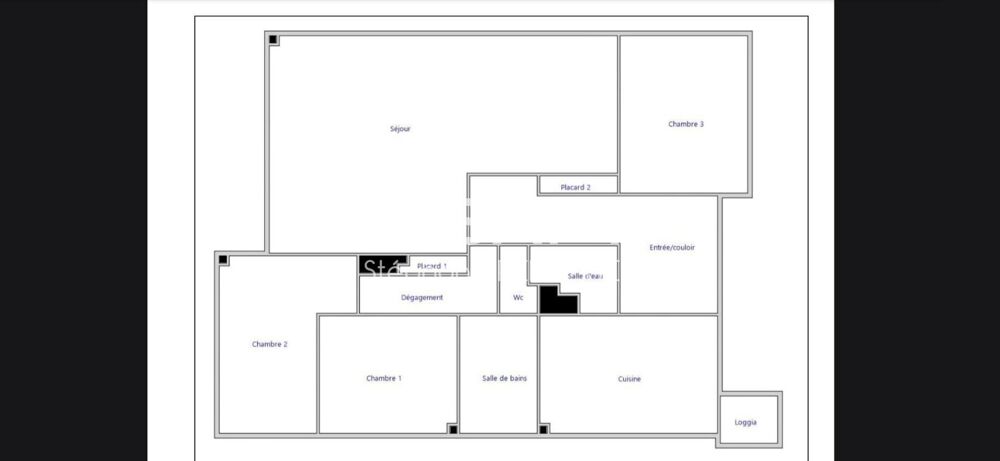 Vente Appartement 116 m² lumineux avec garage à Saint-Martin Rennes