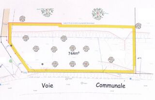  Terrain � vendre 744 m�