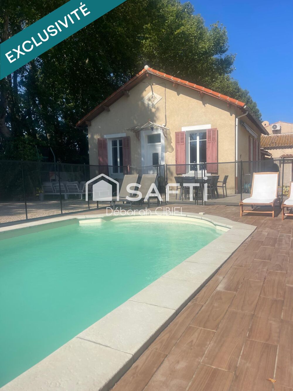 Vente Maison Joli pavillon type 4 avec piscine La fare-les-oliviers