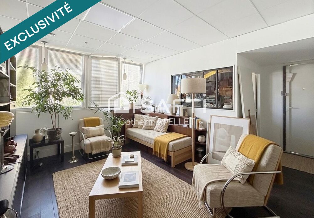 Vente Appartement Quartier Mairie - Appartement lumineux et atypique avec parking Alfortville