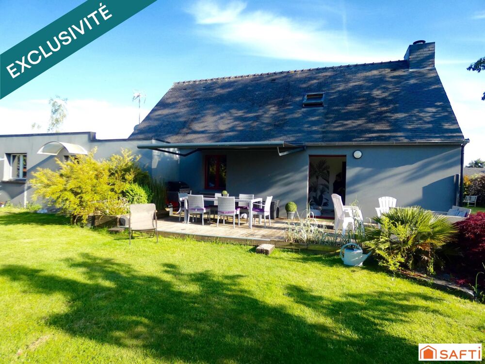 Maison contemporaine de 120 m2 avec vie de plain-pied située au calme