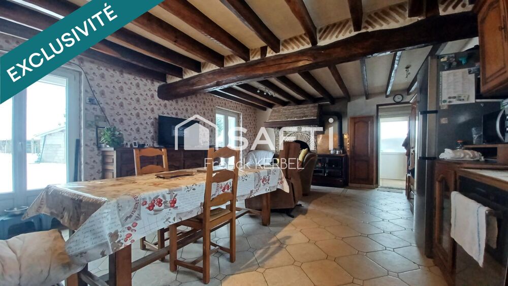 Vente Maison Fermette de 1870 en grande partie rénovée et à fort potentiel. Mezieres-en-gatinais