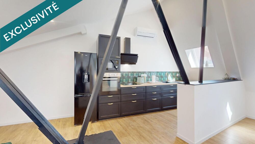 Vente Appartement Cernay – Duplex 115 m² entièrement rénové – Esprit loft industriel Cernay