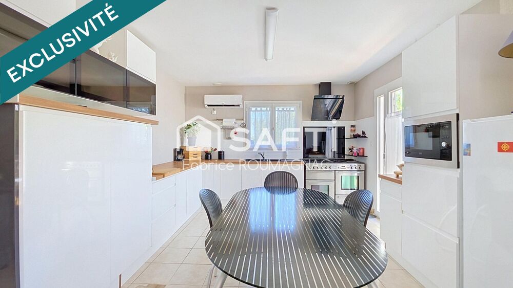 Vente Maison Villa de 104 m² de plain-pied, quatre faces avec trois chambres garage et dépendance Nissan-lez-enserune