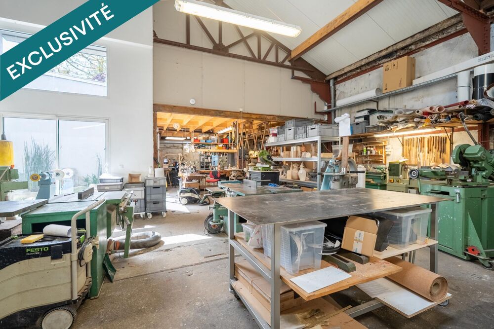 Vente Maison ATELIER d'artiste + LOFT de 316 m²  le long de la Voie Lamarque Neuilly-plaisance