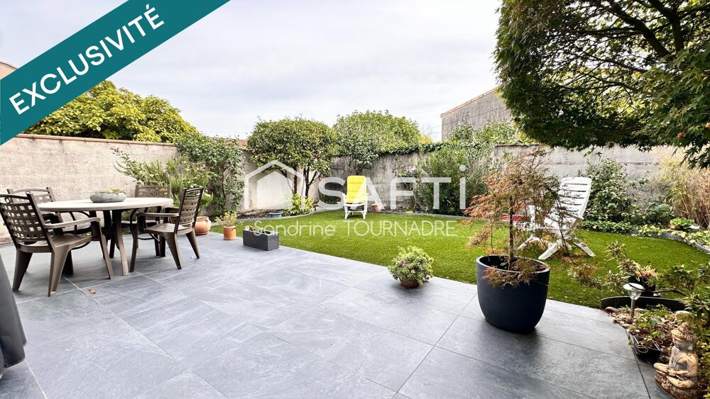 BORDEAUX-CAUDERAN : Maison contemporaine de 125 m², 3 chambres, bureau, jardin et garage