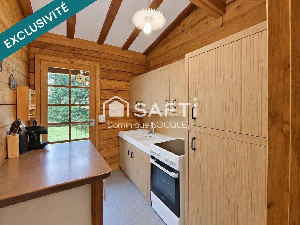 Vente Maison Chalet de caractère – 3 chambres – Terrain de 1 616 m² – Fort potentiel locatif Rencurel