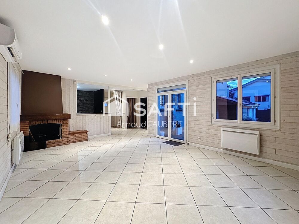 Maison 105m2 de plain-pied avec jardin et terrasse