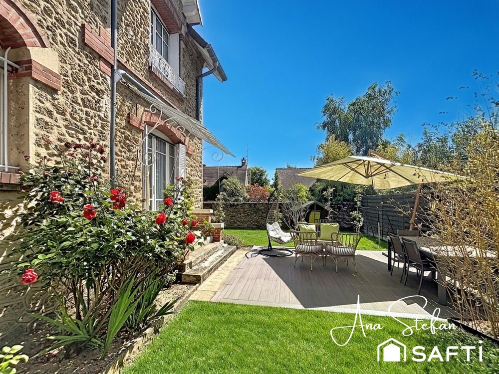 Vente Propriété/Château Rare à Rambouillet ! Élégante demeure familiale de 155 m² avec 4 chambres, bureau et jardin de 673 m², à 5 min à pied de la gare Rambouillet