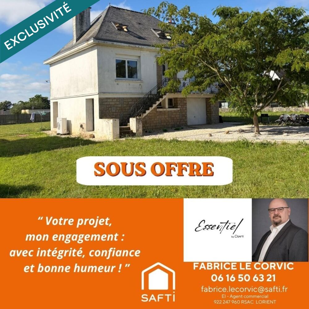 Vente Maison MAISON TRADITIONNELLE SUR SOUS SOL D'ENVIRON  86 M2 SUR TERRAIN DE 1427 M2 CONSTRUCTIBLE PROCHE CENTRE BOURG Guenin
