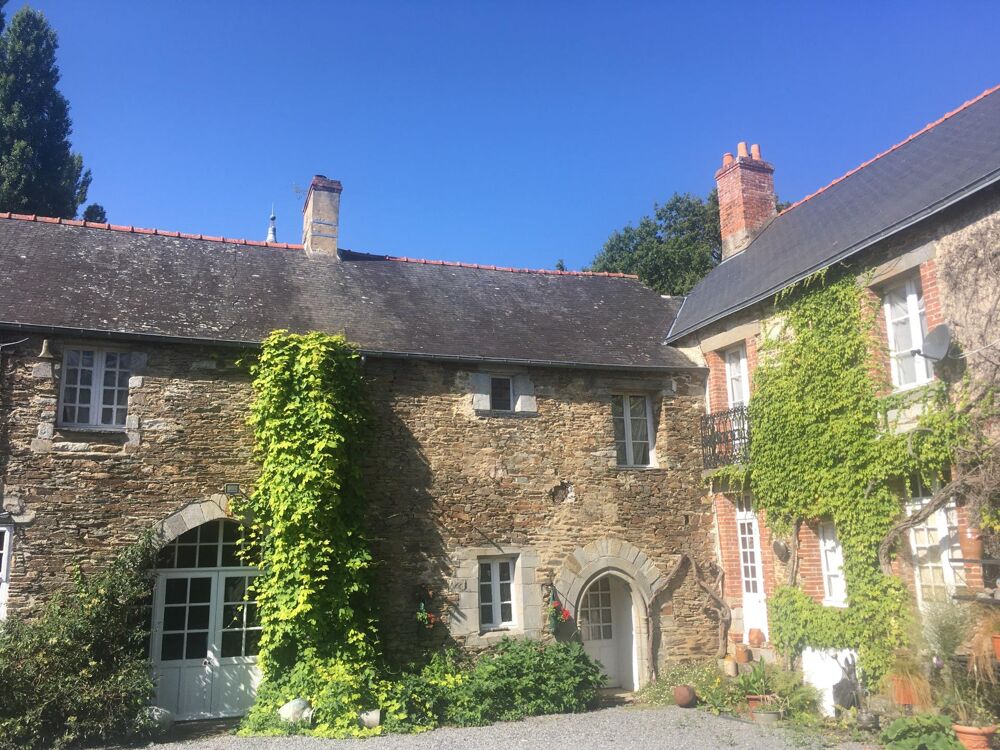 Vente Propriété/Château Manoir XVe s. - Domaine 3 ha – 500 m² – Proche Rennes Langon