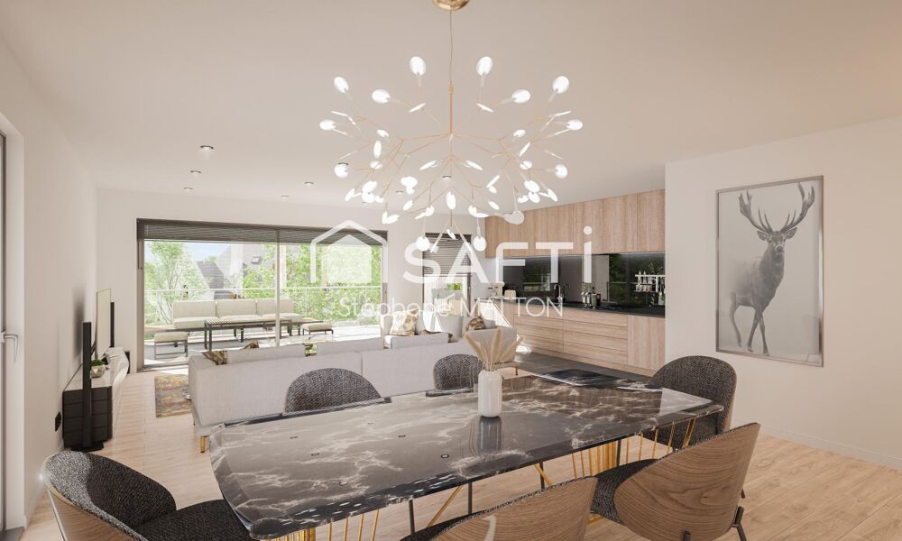 Appartement T4 neuf avec grande terrasse