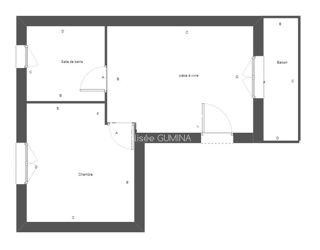 Appartement à vendre 4 pièces 52 m²