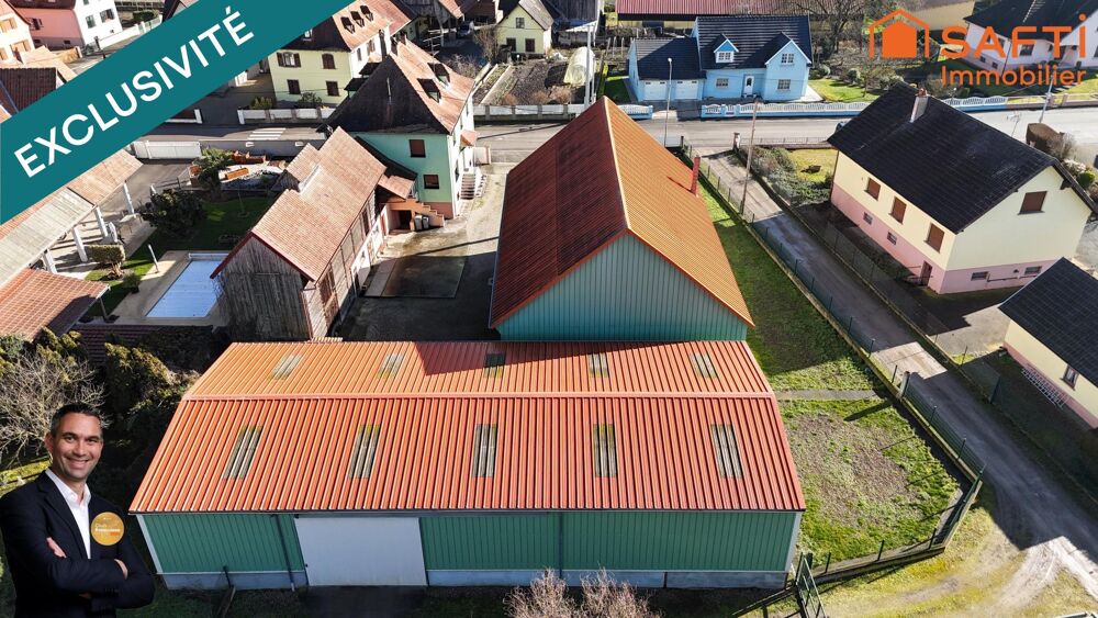 Vente Parking/Garage Hangar de stockage de 287m² au sol, le tout sur 8,90 ares ! Bindernheim
