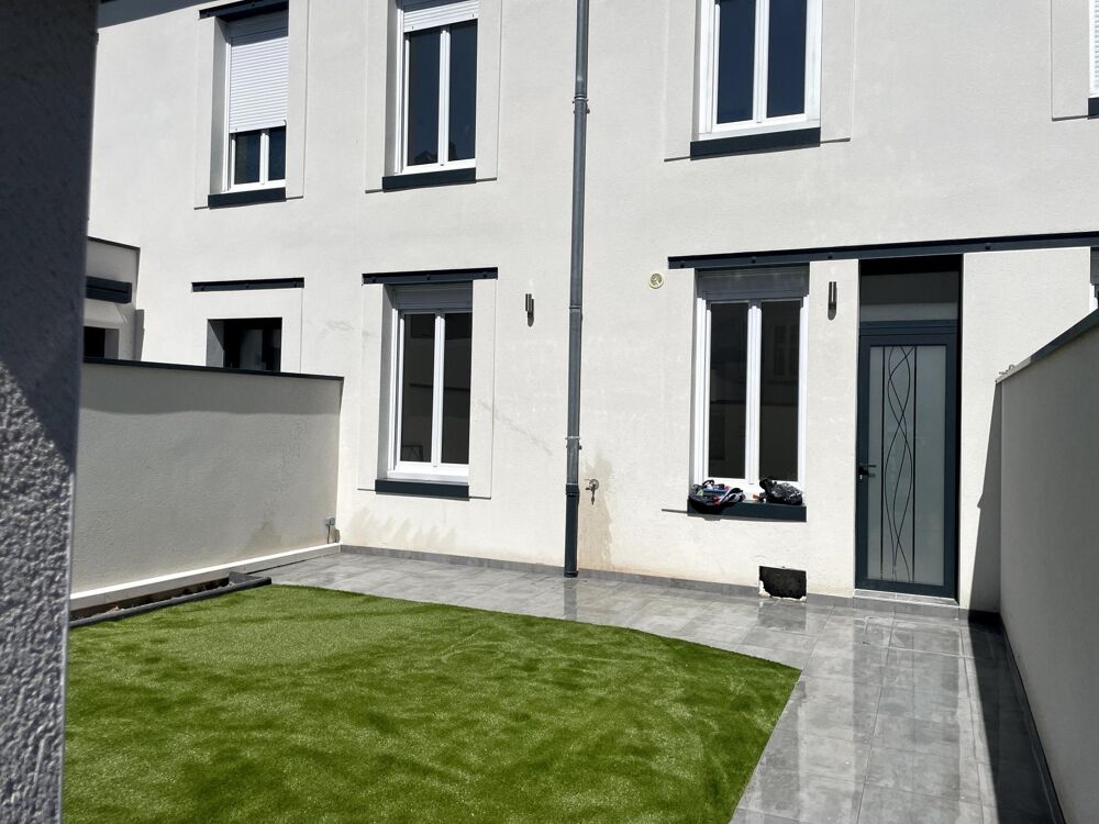 JAMIN, REIMS - MAISON DE VILLE RÉNOVÉE AVEC JARDIN