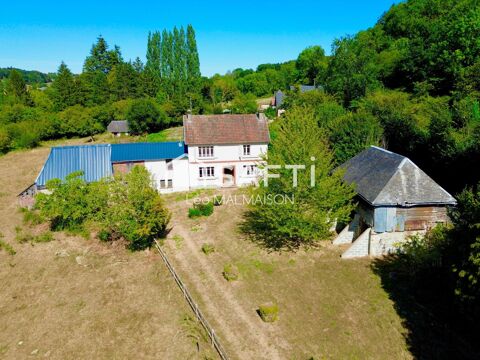   À réinventer – 2,3 hectares, dépendances & magnifique vue au cœur du Pays d'Auge Maison - 6 pièce(s) - 104 m²