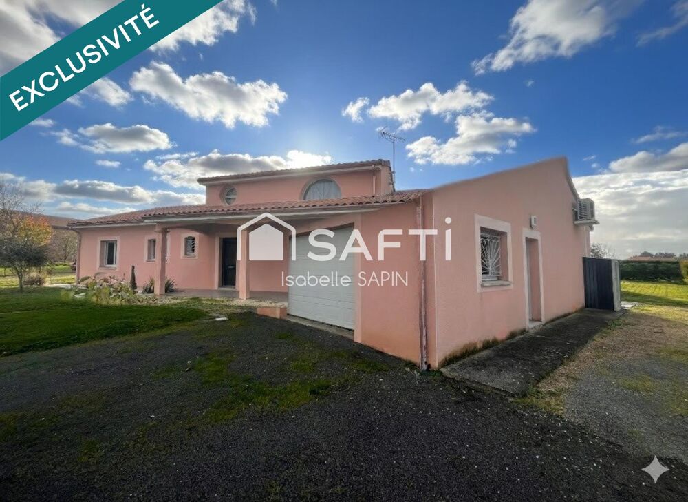 Vente Maison Jolie maison climatis�e 3 chambres avec piscine couverte Champigny en rochereau