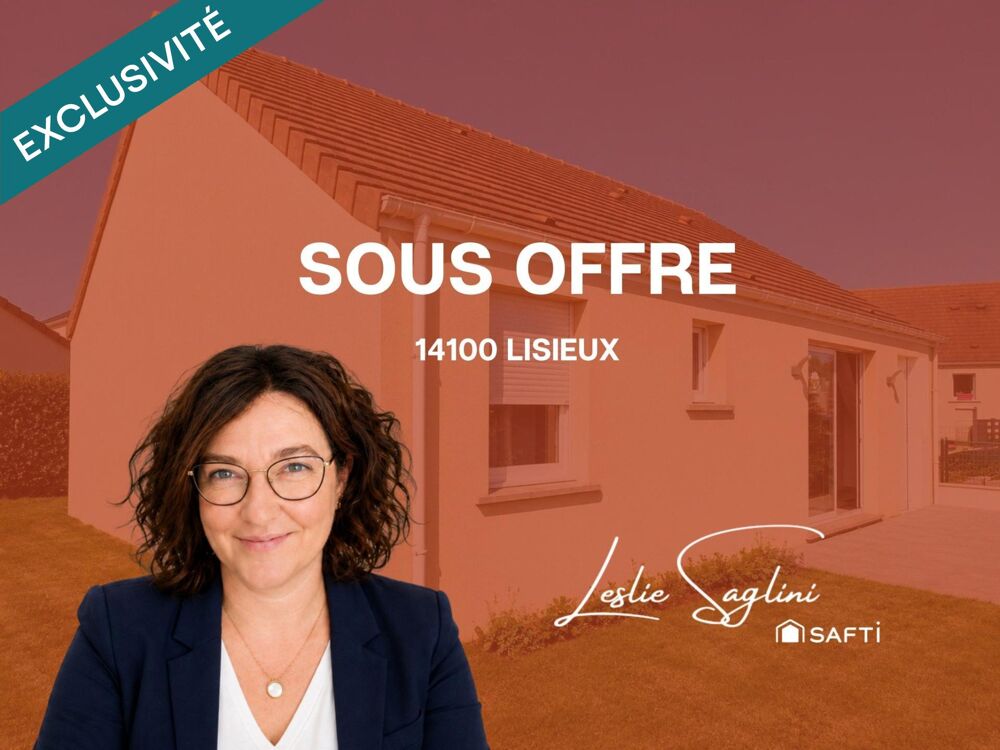 Plain pied à Lisieux même, proche des commerces
