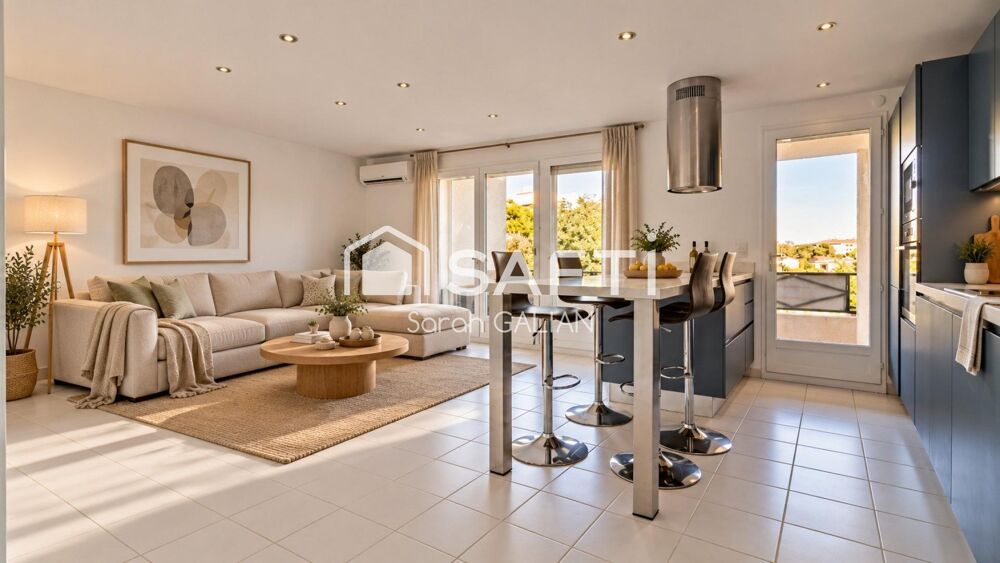 Vente Appartement Fréjus – T3 rénové, au calme avec 1 stationnement Frejus